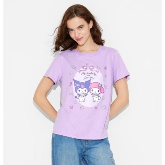Sanrio Tops - Sanrio My Melody Kuromi‎ T-Shirt, Medium